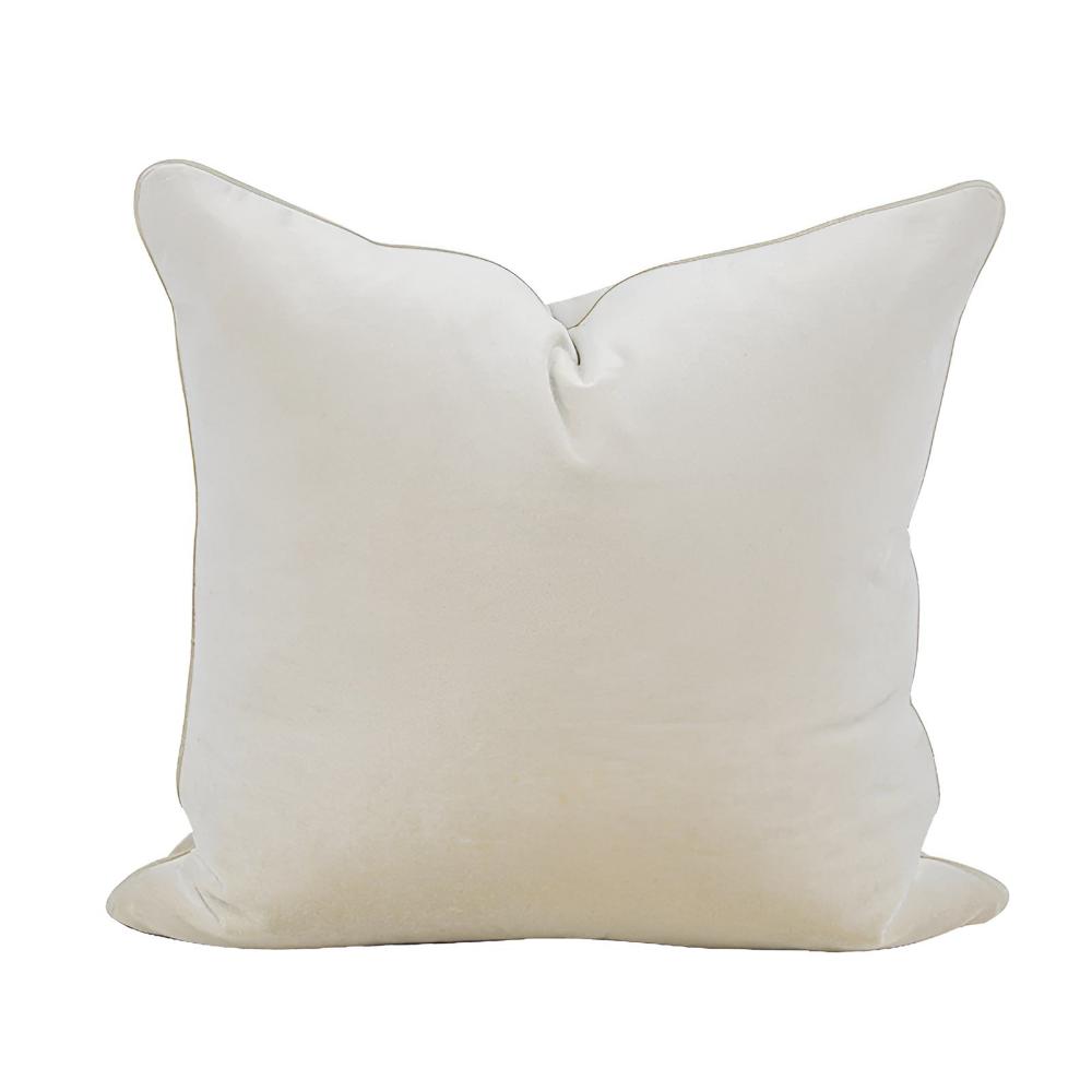 Luxury Velvet Cushion Cover – Soft Flannel Decorative Throw Pillow for Sofa, Bed, or Chair – Available in Multiple Colors