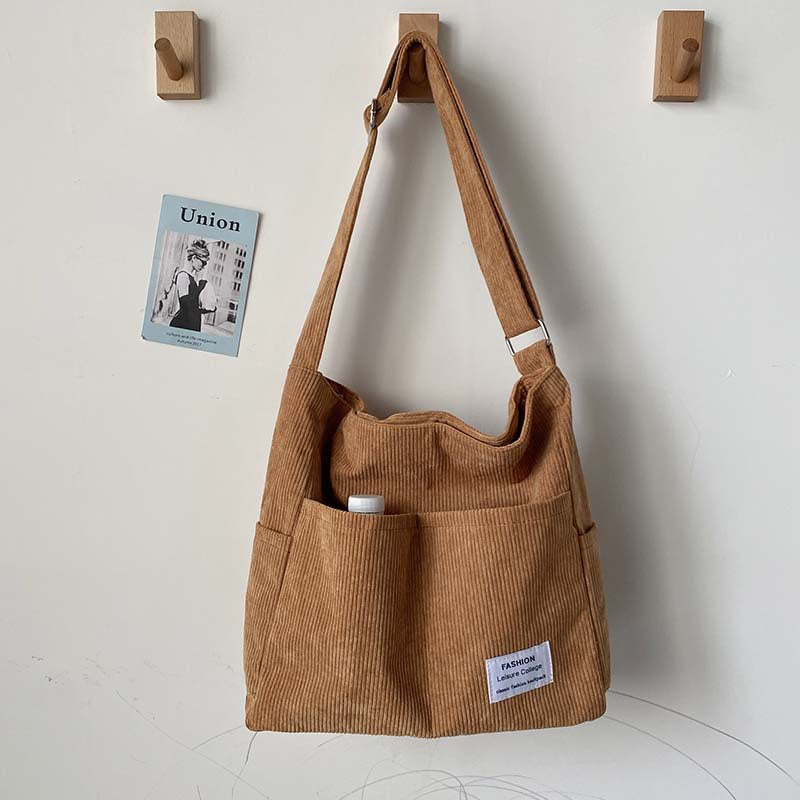 Stylish Canvas Shoulder Bag for Women – Spacious, Durable & Water-Resistant Everyday Tote