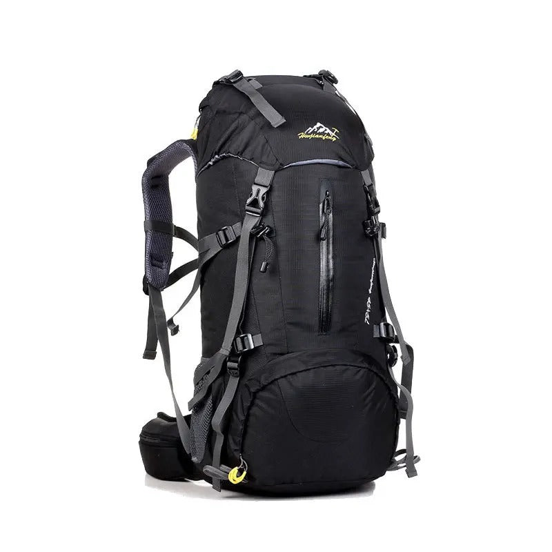 Waterproof 50L Outdoor Hiking Backpack – Durable, Spacious, and Weather-Resistant