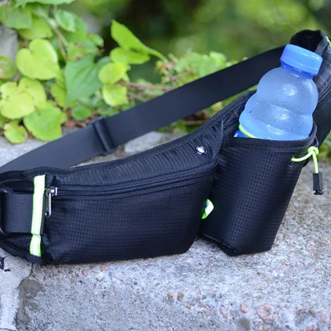Running Waist Pack with Water Bottle Holder – Comfortable, Lightweight