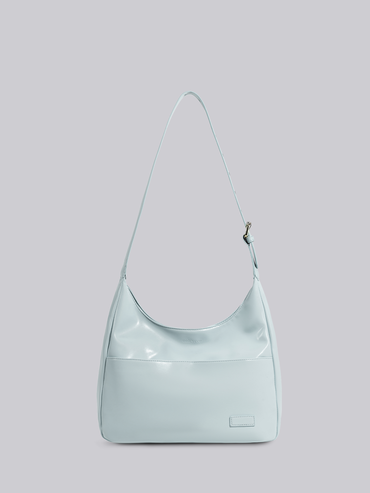 Black Shoulder Bag – Minimalist & Spacious Vegan Leather Design