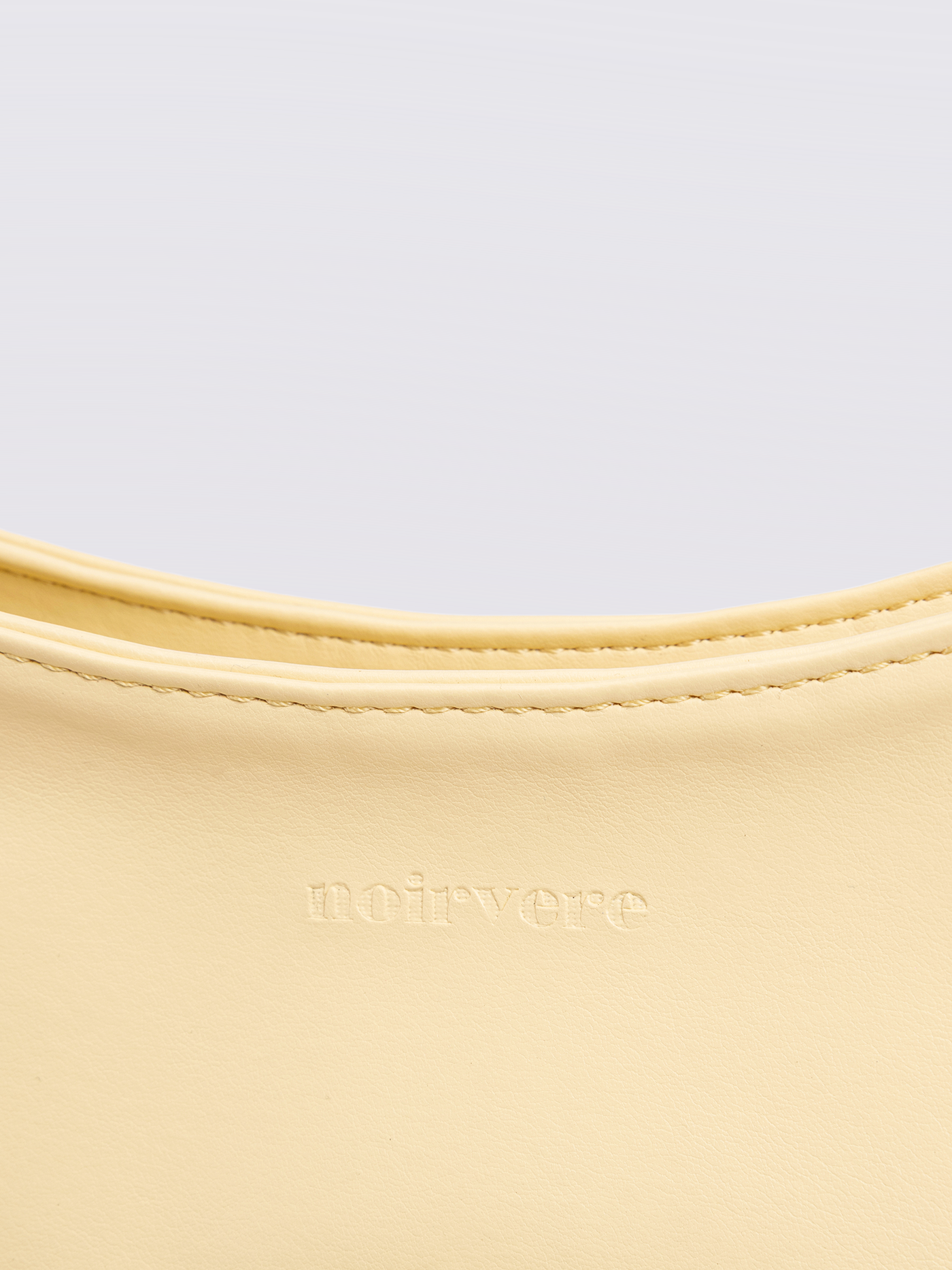 Minimalist Hobo Shoulder Bag – Vegan Leather