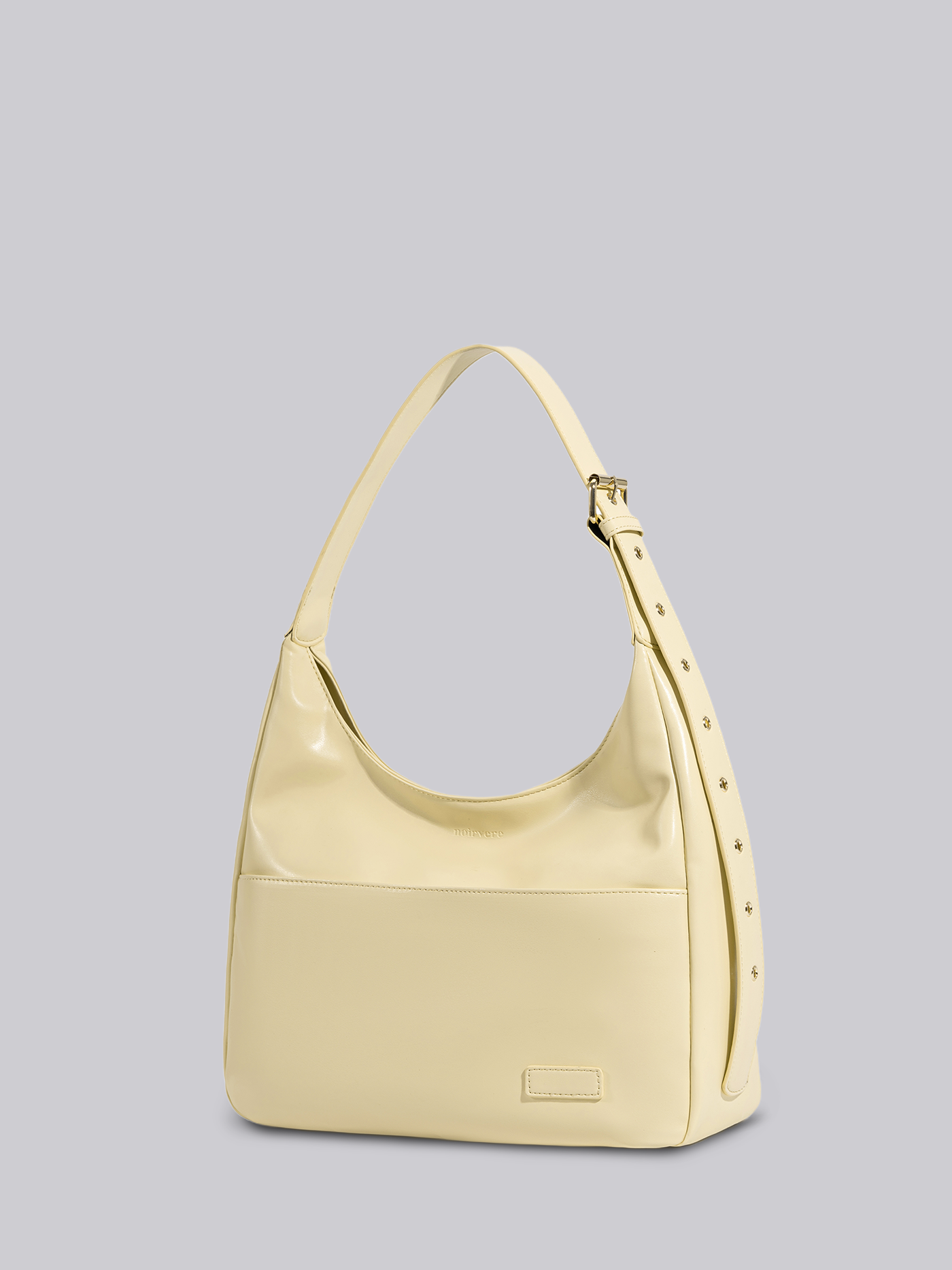 Black Shoulder Bag – Minimalist & Spacious Vegan Leather Design