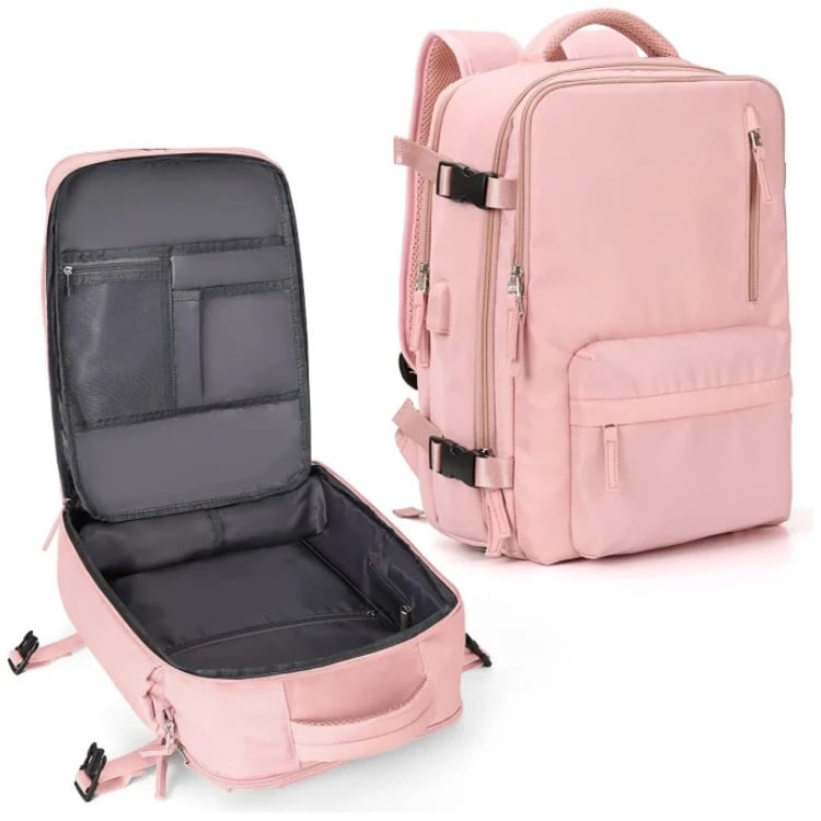 Waterproof Travel Backpack with USB Port – 30L Hiking & Commuter Backpack for Men & Women