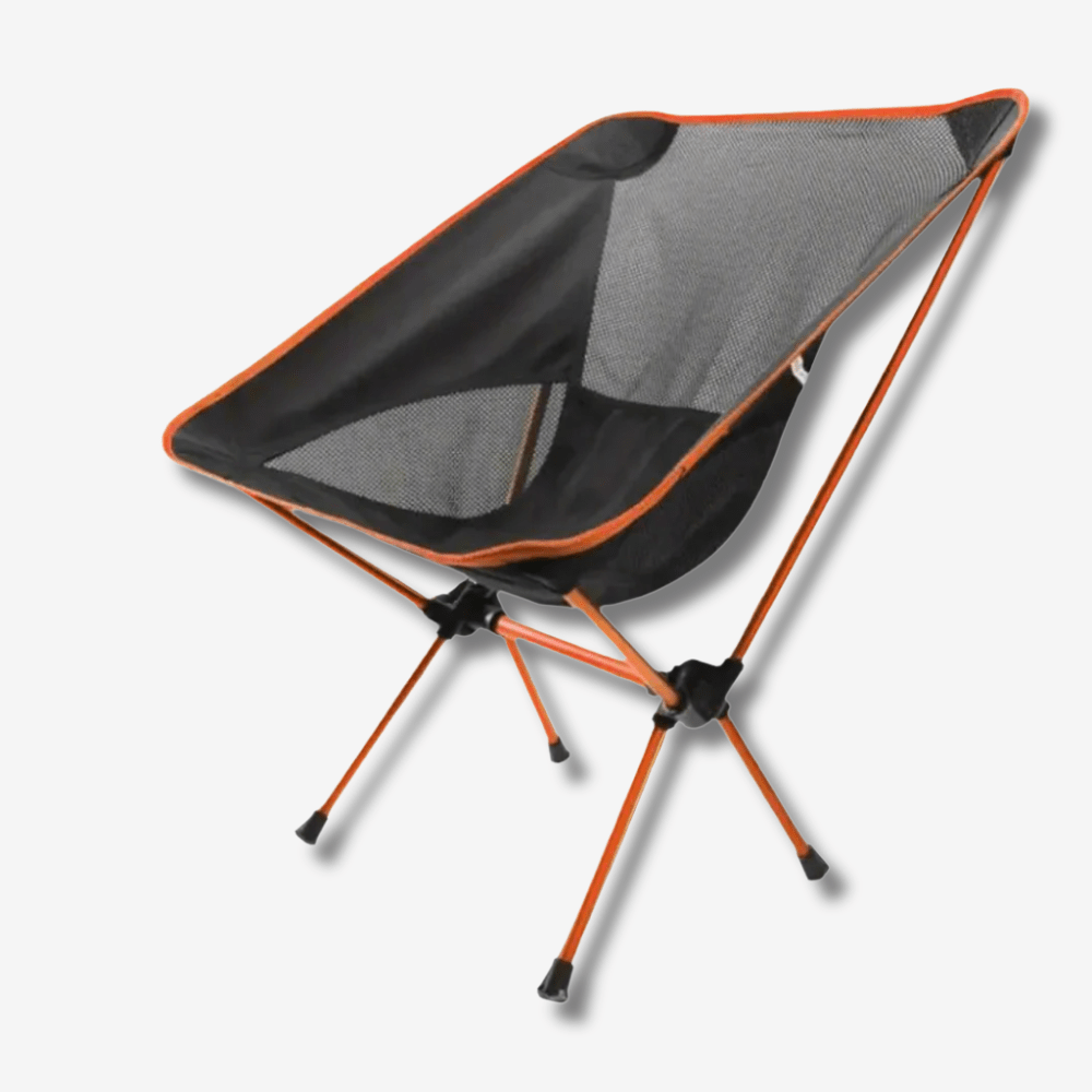Lightweight Folding Camping Chair – Breathable Mesh, Compact Design, 120kg Capacity – Ideal for Outdoor Adventures, Festivals & Beach Days