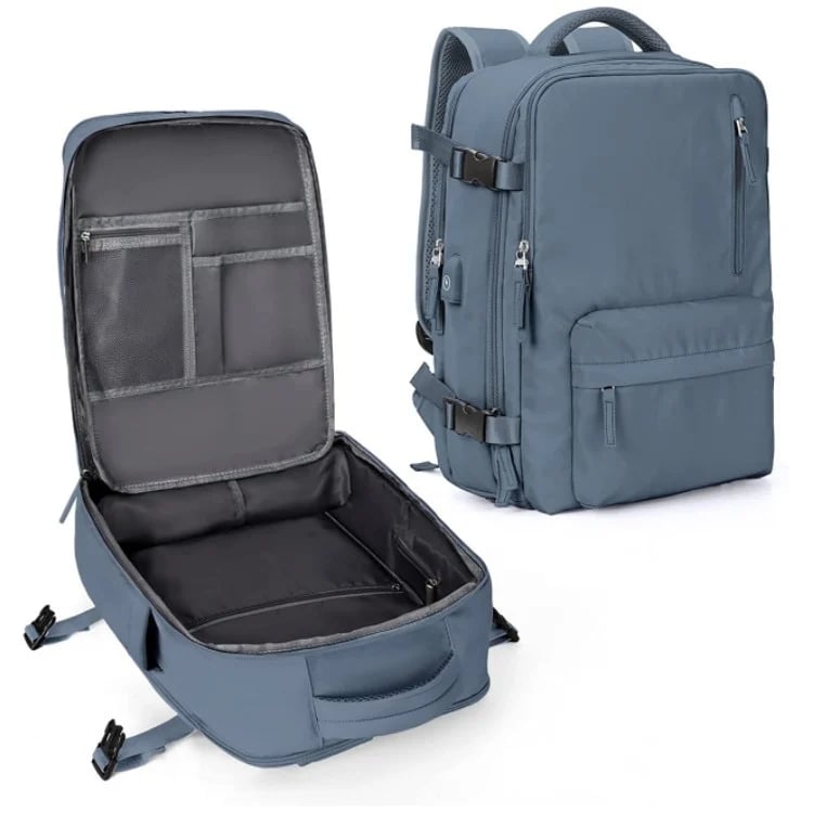 Waterproof Travel Backpack with USB Port – 30L Hiking & Commuter Backpack for Men & Women