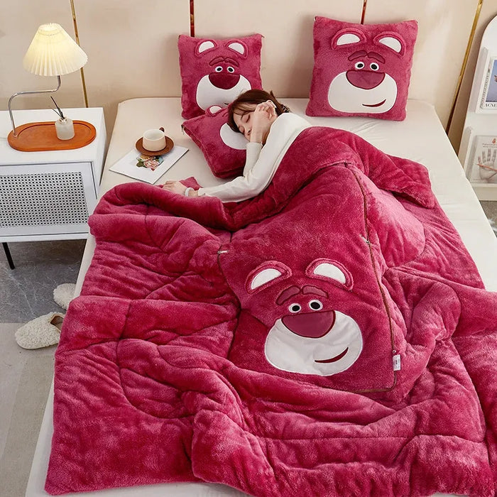 Soft Blanket & Pillow Set β Ultimate Warmth and Coziness