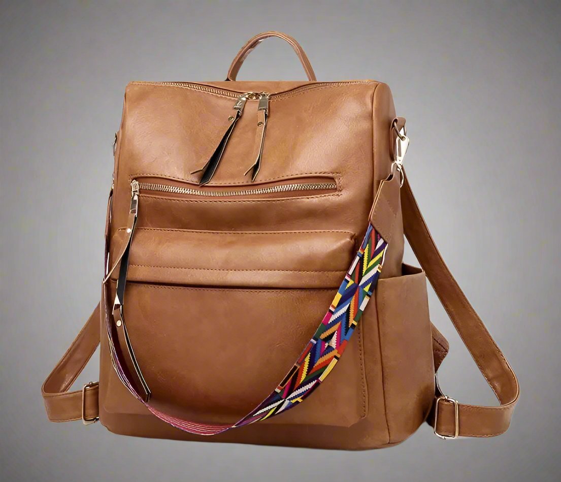 Margaret Vegan Leather Backpack for Women – Stylish, Spacious & Eco-Friendly