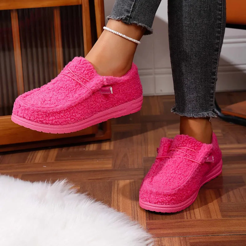 Zyvanna Cozy Teddy Slippers – Plush, Cloud-Like Comfort for Cold Weather | Indoor & Outdoor Wear | Unisex