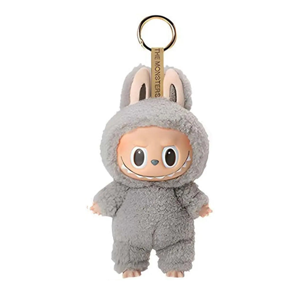 Mini Labubu Keychain – Cute Plush Bag Charm & Key Holder