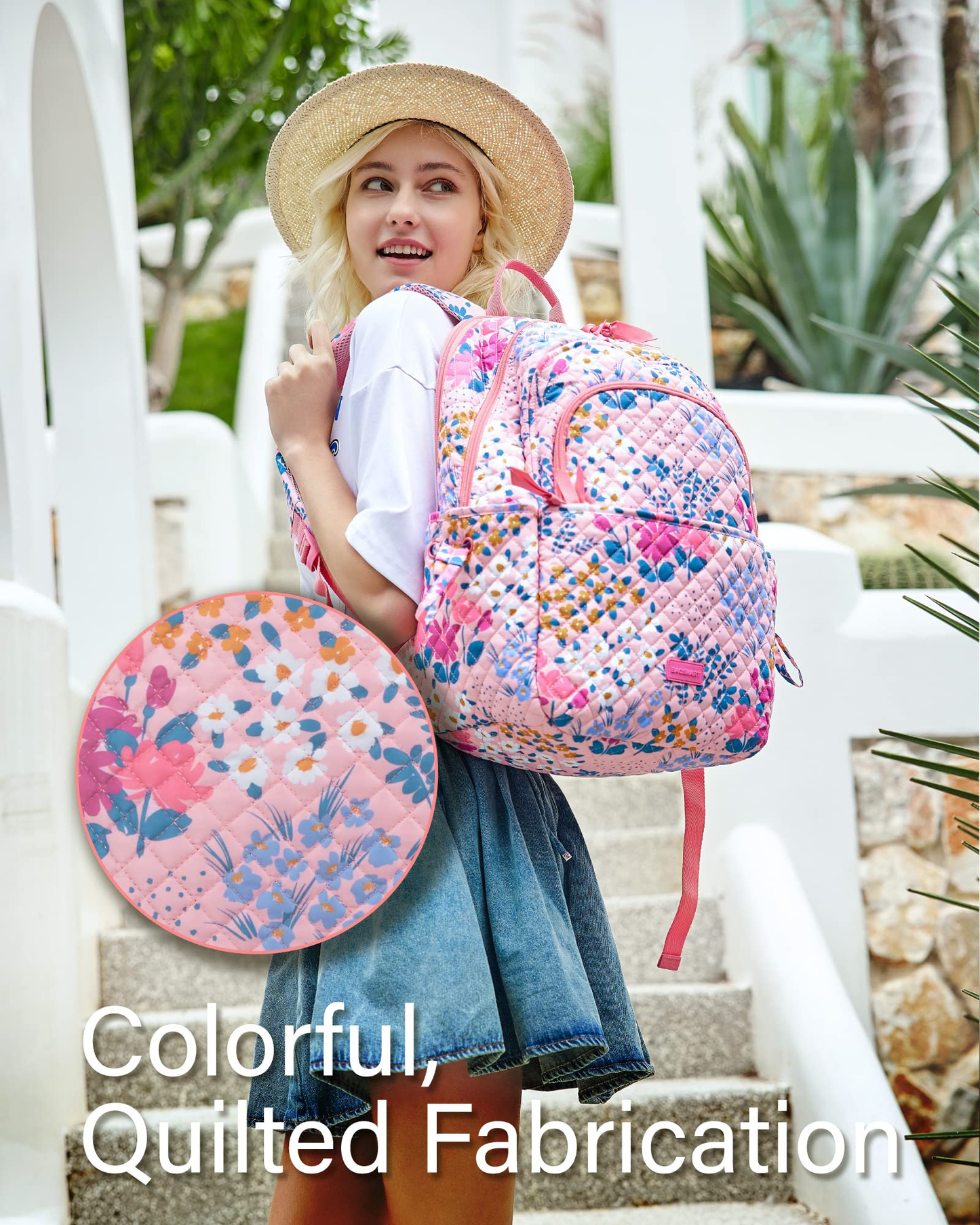 Black Backpack with Laptop Compartment & Side Pockets – Lightweight, Water-Resistant & Stylish for School or Work