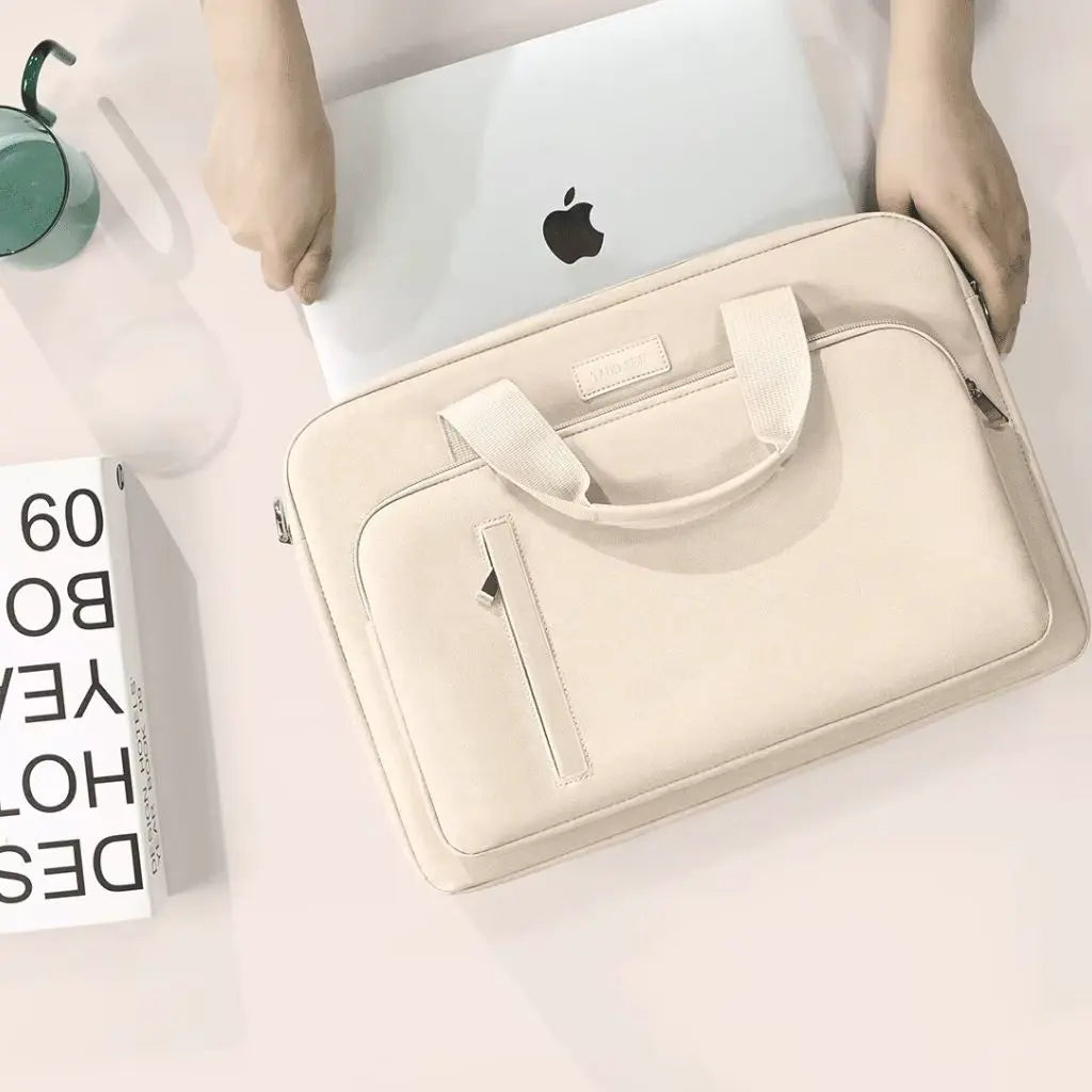 Stylish & Water-Resistant Laptop Bag for Women – Fits 13" to 15" Laptops