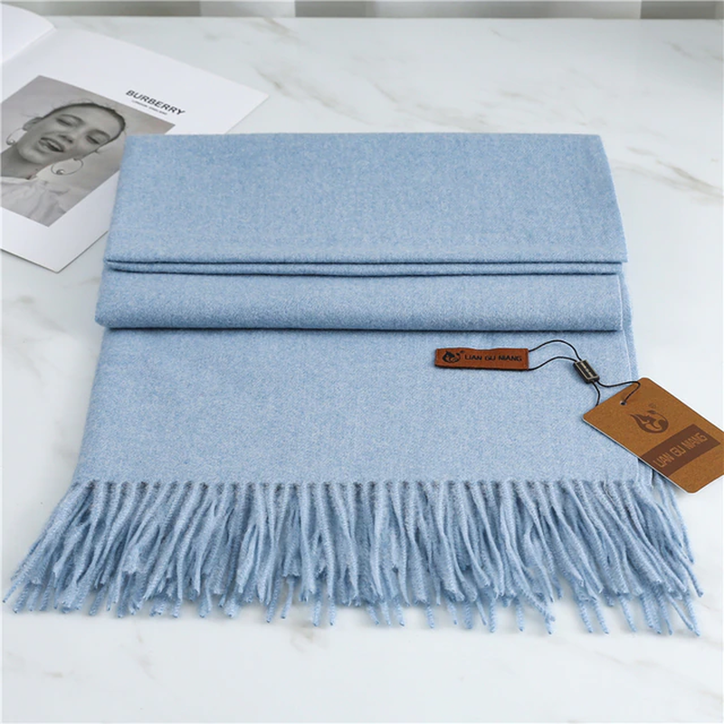 Krystal Cashmere Scarf – Women's Premium Warm & Stylish Winter Shawl in 10 Trendy Colors