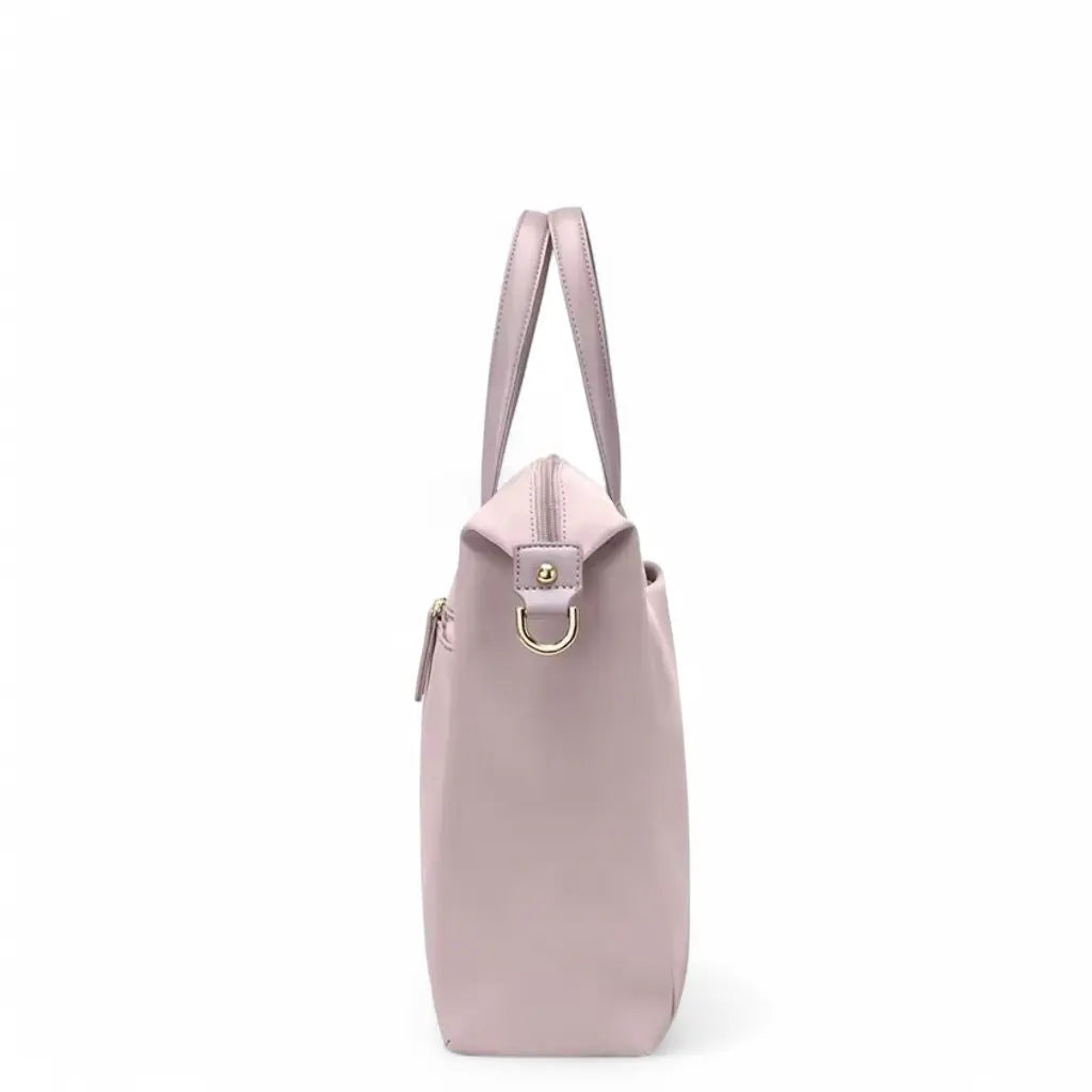 Pink 15.6-Inch Laptop Bag for Women – Stylish Protection for Work & Study