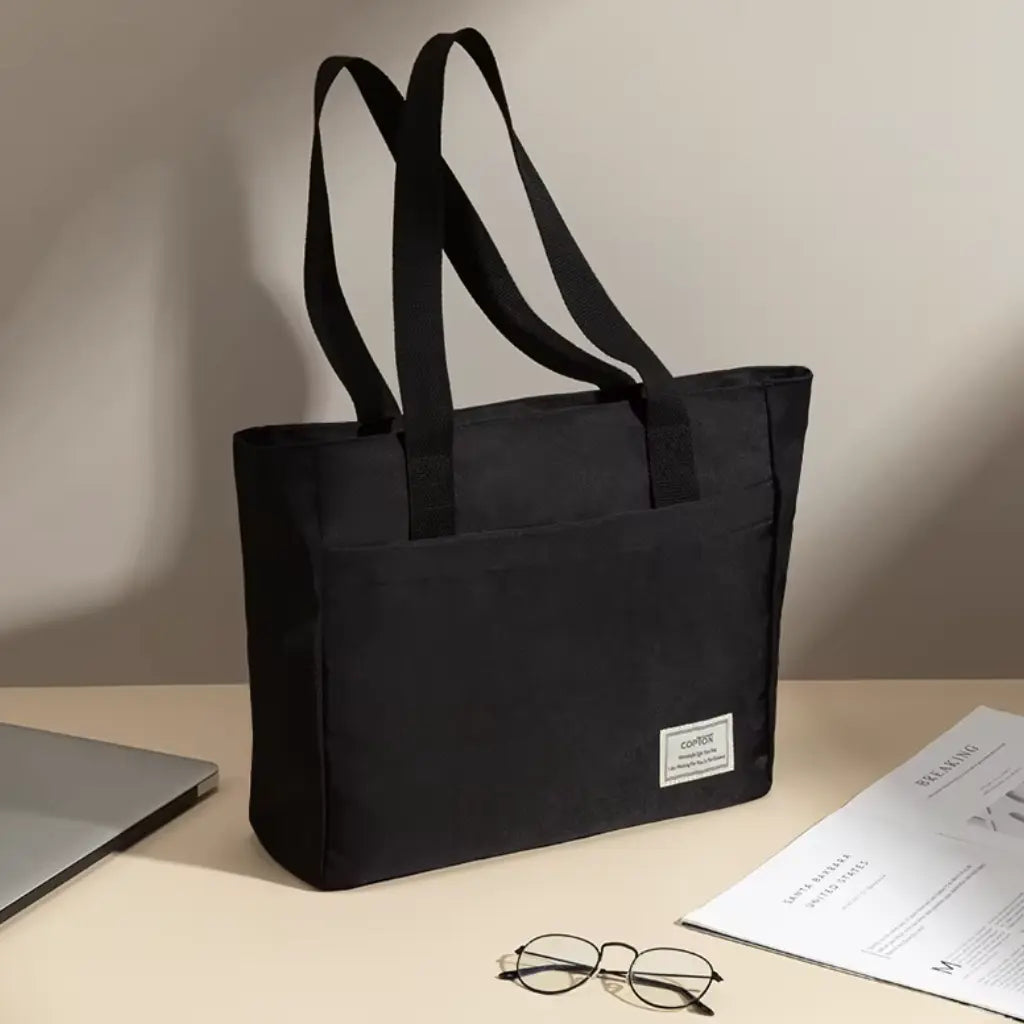 White Canvas Tote Bag – Spacious & Durable Everyday Carry Bag