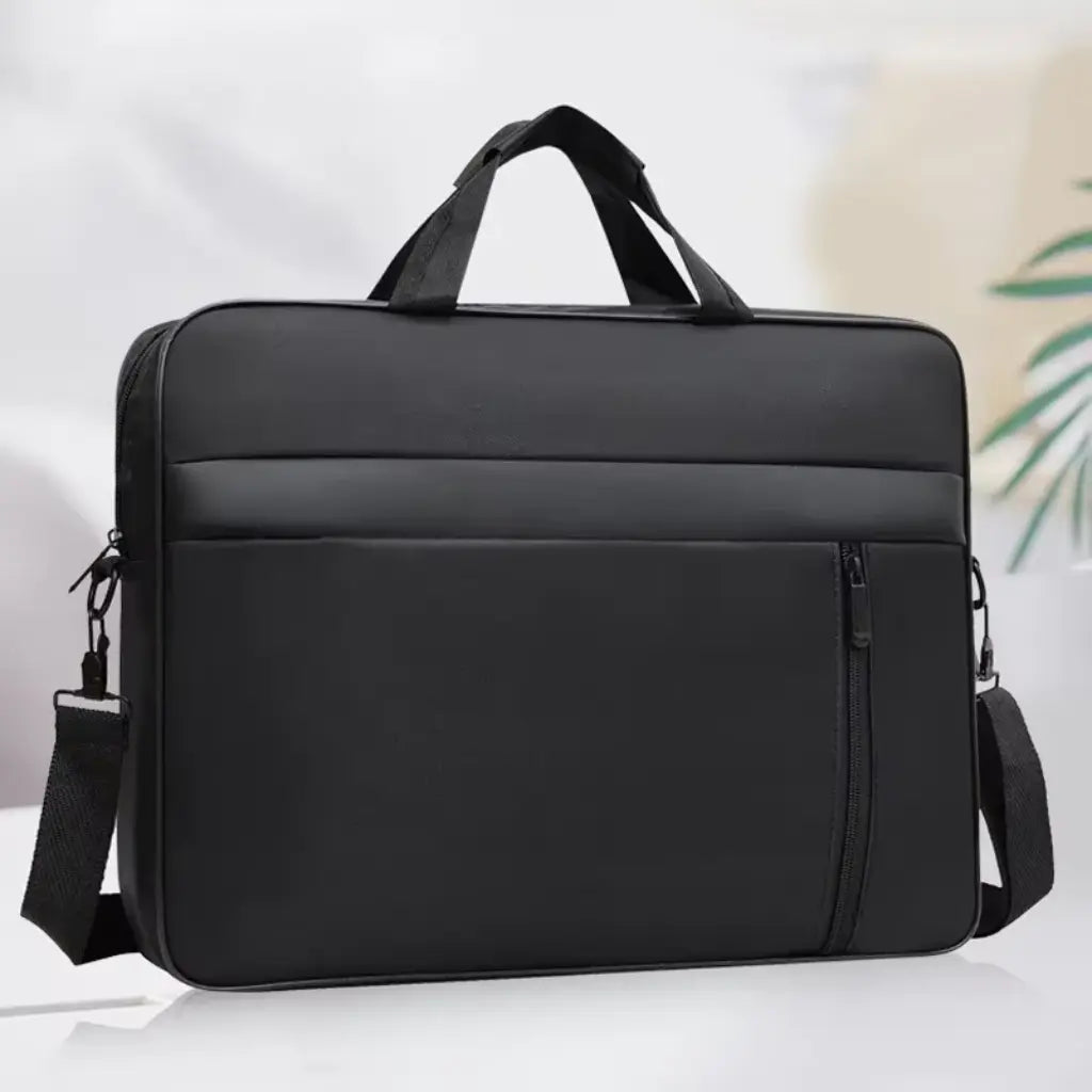 Water-Resistant 15.6" Laptop Sleeve – Slim, Shockproof, and Lightweight Black Case for HP, Dell, Lenovo, and Asus Laptops