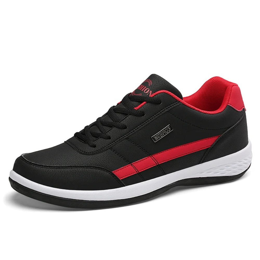 Renzo Men's Leather Orthopedic Sneakers – Premium Comfort & Support