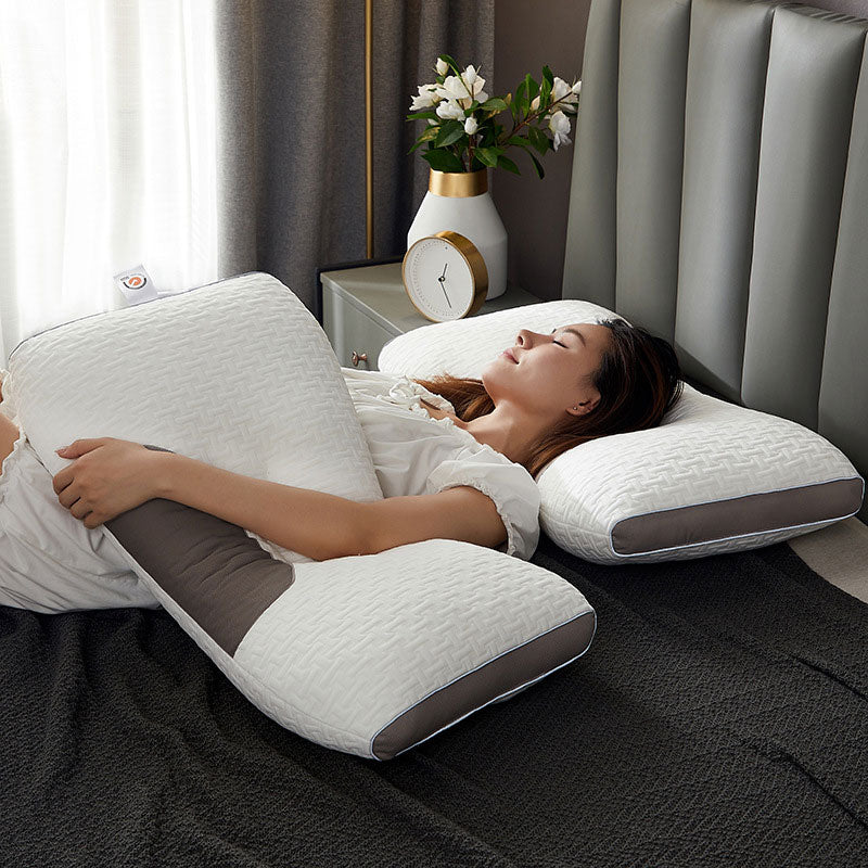 Ergonomic Memory Foam Pillow – Orthopedic Neck and Back Support Pillow for Side, Back, and Stomach Sleepers