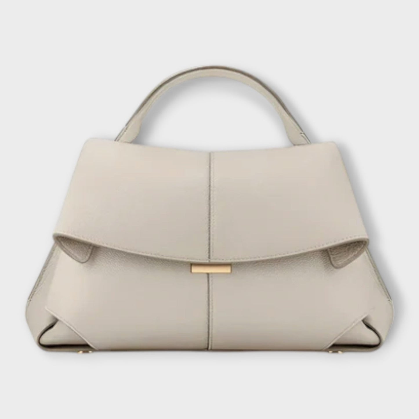 Luxe Geometric Vegan Leather Handbag – Sleek, Sustainable & Stylish