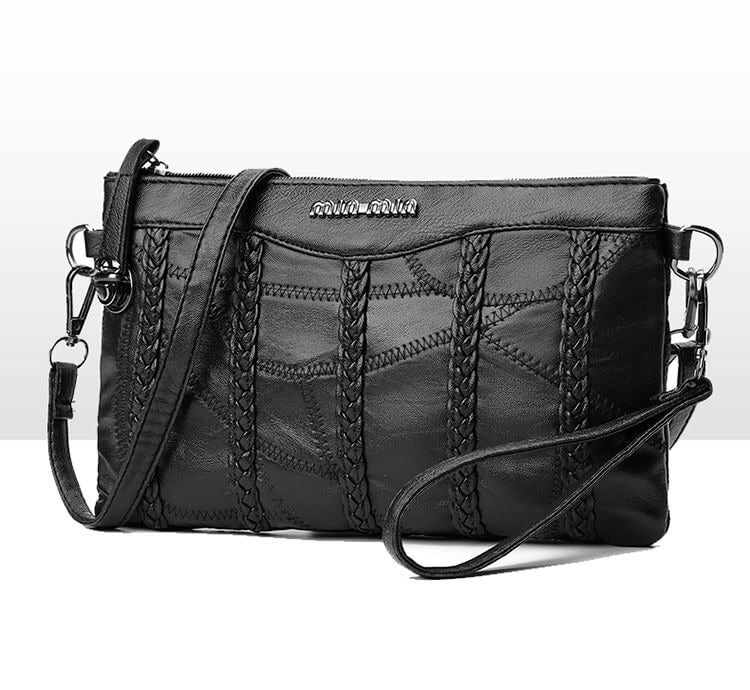 Elegant Women's Shoulder Bag – Compact Clutch with Multiple Pockets