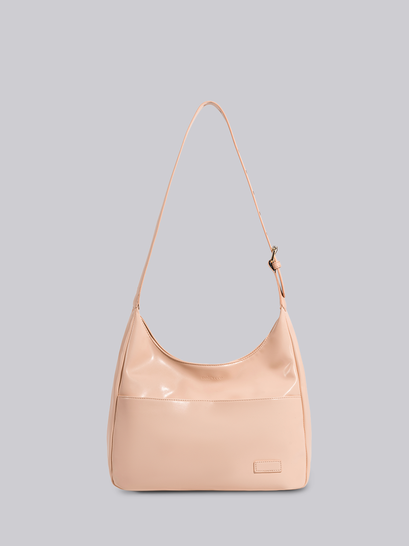 Black Shoulder Bag – Minimalist & Spacious Vegan Leather Design