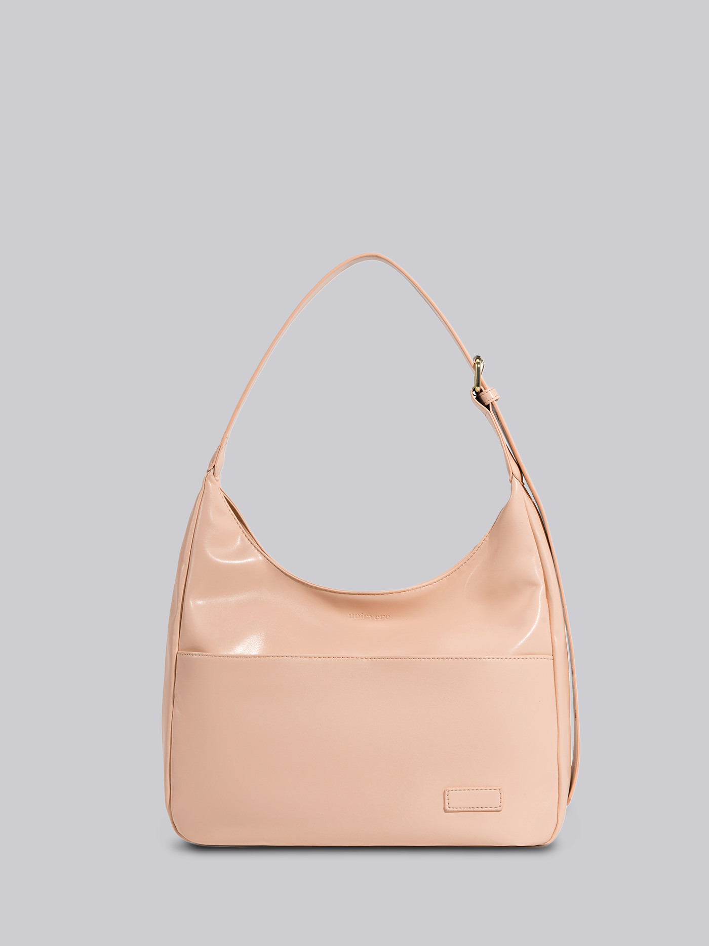 Black Shoulder Bag – Minimalist & Spacious Vegan Leather Design