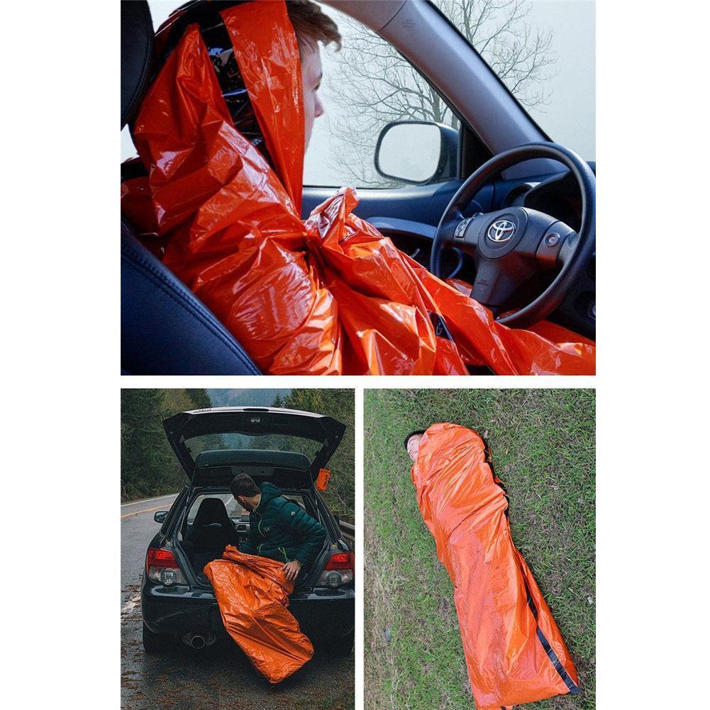 Emergency Sleeping Bag – Waterproof, Thermal Reflective Bivy Sack for Outdoor Survival