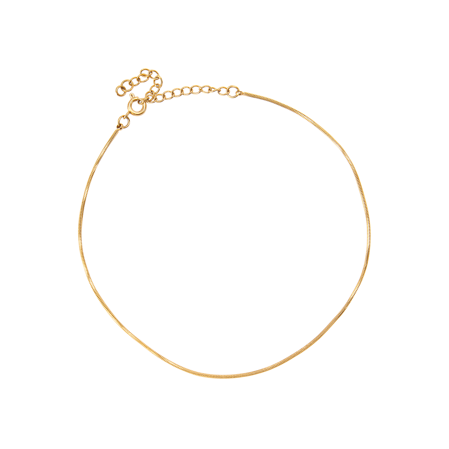 Minimalist Gold Bracelet for Women Dainty Thin Gold Bangle Adjustable 16–18 cm Gold Stacking Bracelet