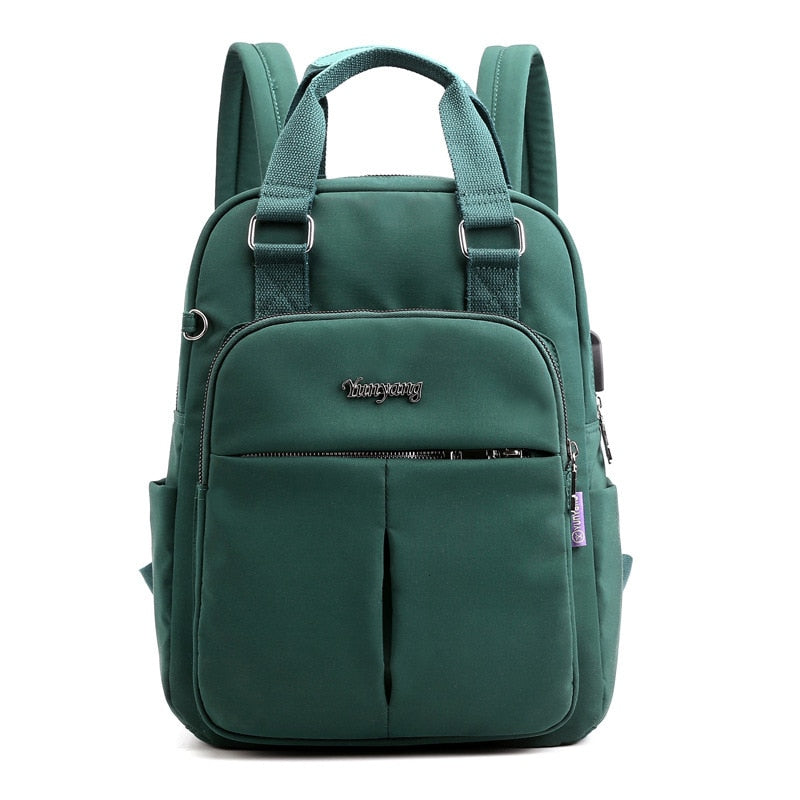 Waterproof Anti-Theft Laptop Backpack with USB Charging Port – Stylish & Secure Travel Bag for Men & Women
