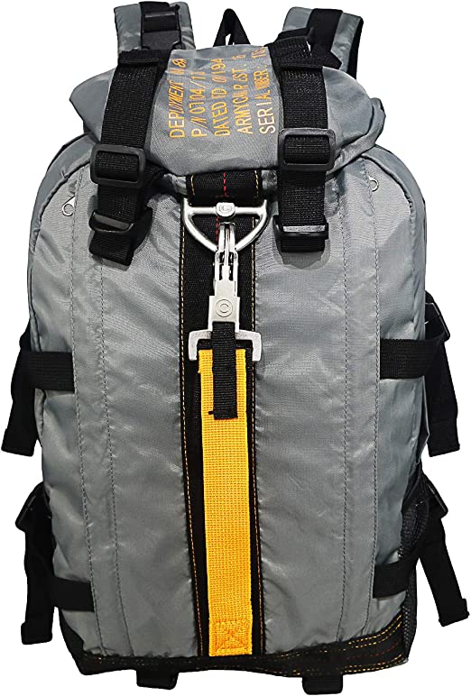 40L Waterproof Hiking Backpack – Durable Outdoor Bag with Carabiner Hook & Multiple Storage Pockets