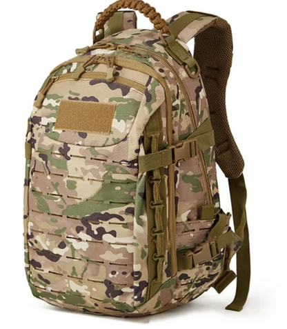 30L+ Tactical Backpack | Waterproof, MOLLE-Compatible, Ergonomic Outdoor Rucksack