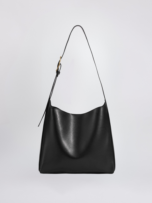 Minimalist Vegan Leather Shoulder Bag