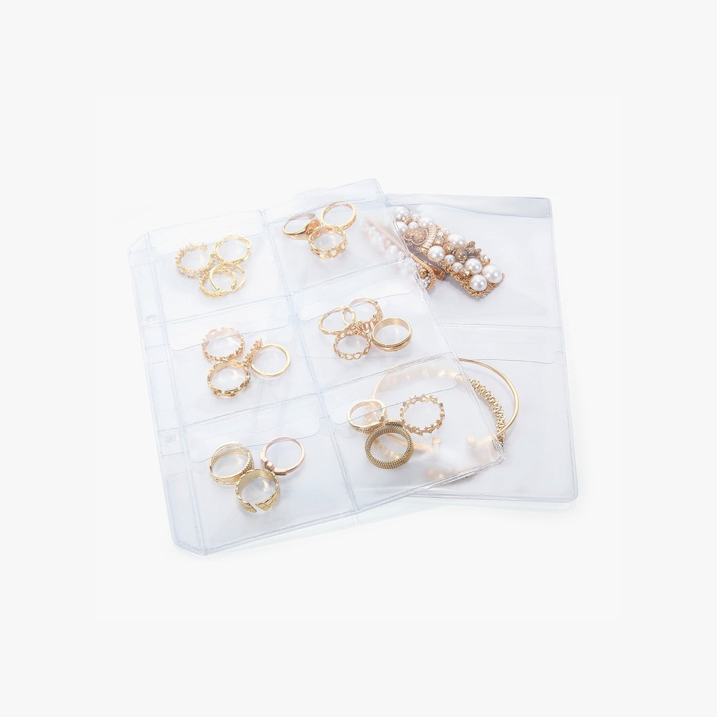 Luxury Travel Jewelry Box – Compact Organizer for Rings, Necklaces & Earrings