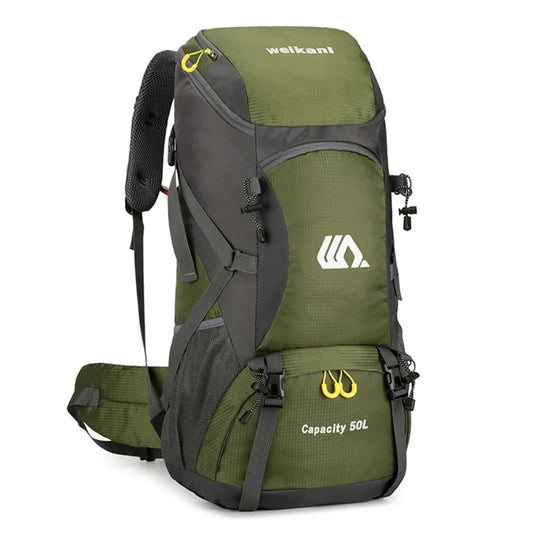 50L Waterproof Hiking Backpack – Ergonomic, Water-Resistant Daypack for Travel & Outdoor Adventures