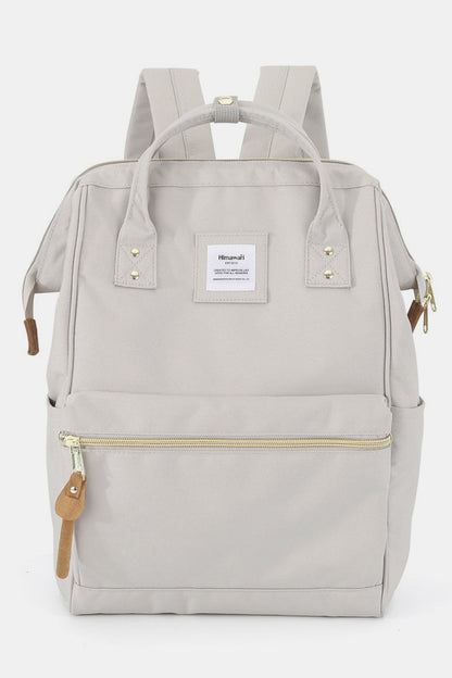 Holly Daze Waterproof Canvas Backpack – Eco-Friendly, Minimalist Japanese Design, Padded Laptop Compartment