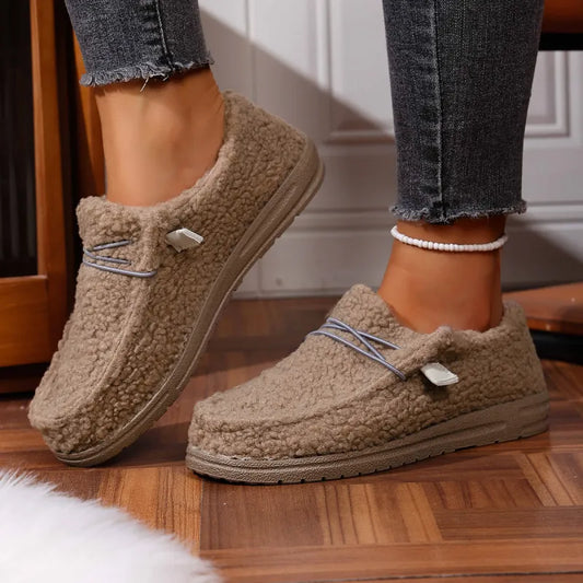 Zyvanna Cozy Teddy Slippers – Plush, Cloud-Like Comfort for Cold Weather | Indoor & Outdoor Wear | Unisex