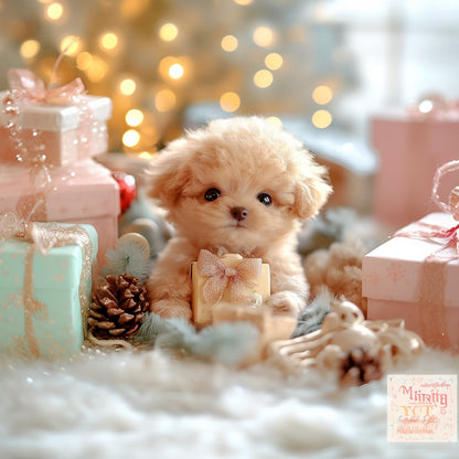 Realistic Plush Puppy Toy – Soft Stuffed Dog for Kids, Gift & Nursery Decor