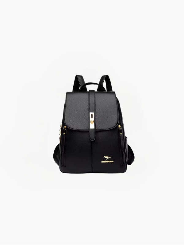 Ava Anti-Theft Women's Backpack – PU Leather RFID Backpack with Hidden Zippers & Multiple Compartments