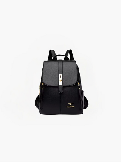 Ava Anti-Theft Women's Backpack – PU Leather RFID Backpack with Hidden Zippers & Multiple Compartments