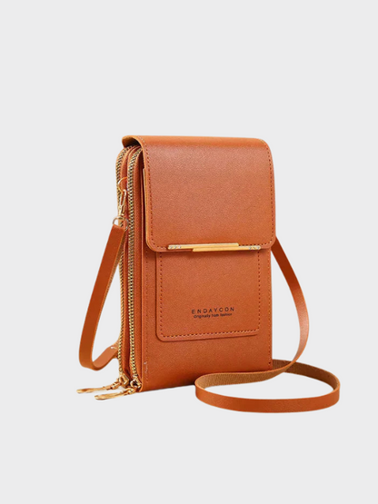 Olive SafeBag Women's Anti-Theft RFID Crossbody Bag – Secure & Stylish Shoulder Purse with Multiple Pockets