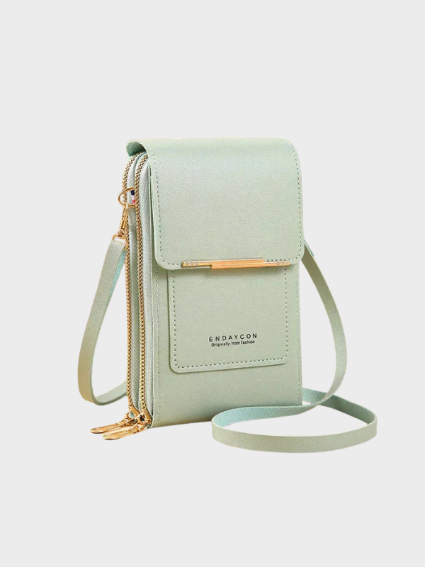 Olive SafeBag Women's Anti-Theft RFID Crossbody Bag – Secure & Stylish Shoulder Purse with Multiple Pockets
