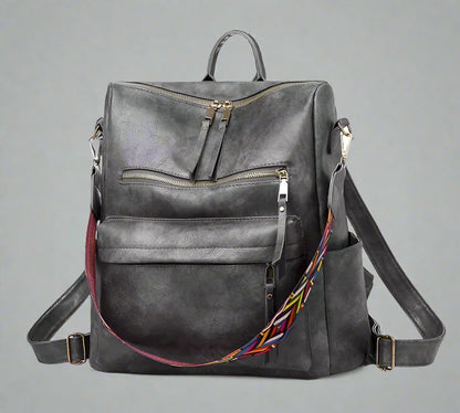 Margaret Vegan Leather Backpack for Women – Stylish, Spacious & Eco-Friendly