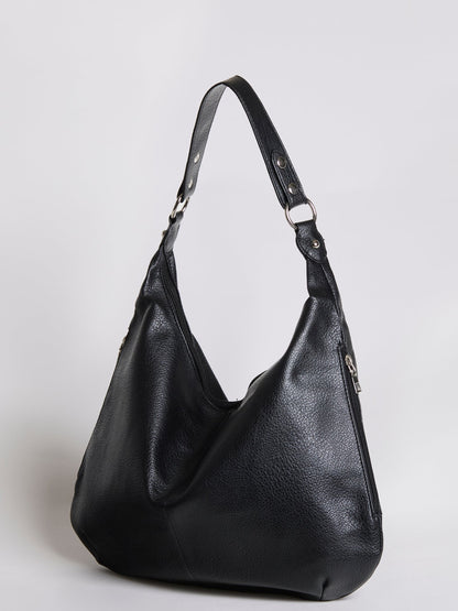 Spacious Shoulder Bag – Vegan Leather