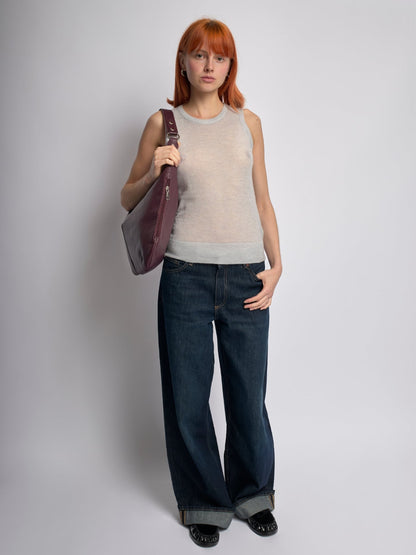 Spacious Shoulder Bag – Vegan Leather
