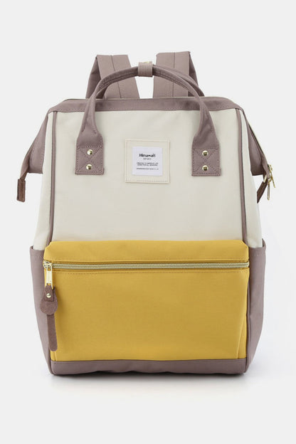 Holly Daze Waterproof Canvas Backpack – Eco-Friendly, Minimalist Japanese Design, Padded Laptop Compartment
