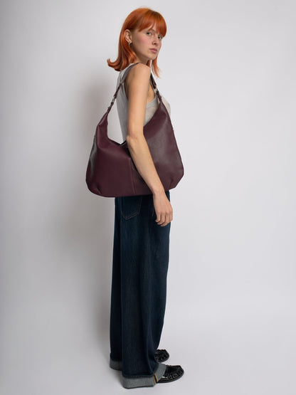 Spacious Shoulder Bag – Vegan Leather