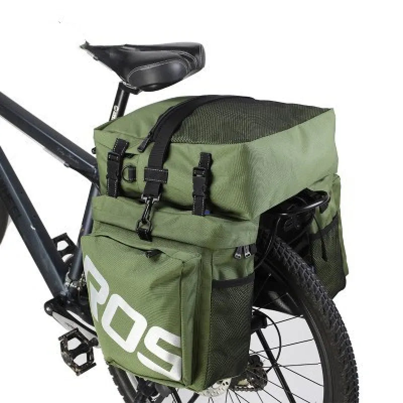 Waterproof Double Bike Pannier – Large Capacity, Reflective & Adventure-Ready