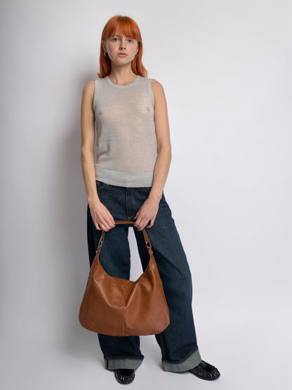 Spacious Shoulder Bag – Vegan Leather