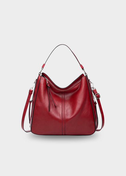 Ersilia Luxe Women's Leather Tote – Spacious, Stylish & Durable Handbag for Work & Everyday Use