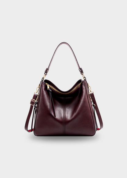 Ersilia Luxe Women's Leather Tote – Spacious, Stylish & Durable Handbag for Work & Everyday Use
